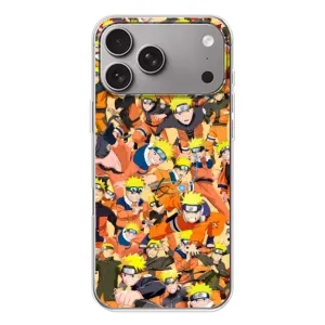 Чохли з принтом НАРУТО на Apple iPhone 18 Pro Max (Коллаж Наруто)