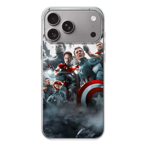 Чехол с рисунком «Команда марвел» для Apple iPhone 18 Pro Max