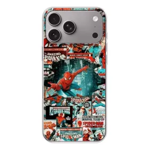 Чехол Супергерой Человека Паука на Apple iPhone 18 Pro Max (Комиксы Человек Паук)