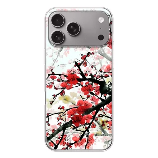 Чохол з малюнком «Гарна Сакура» для Apple iPhone 18 Pro Max Чохол з малюнком «Гарна Сакура» для Apple iPhone 18 Pro Max