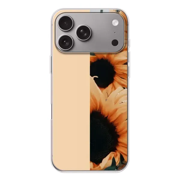 Чехол с рисунком «Красивые подсолнухи» для Apple iPhone 18 Pro Max Чехол с рисунком «Красивые подсолнухи» для Apple iPhone 18 Pro Max