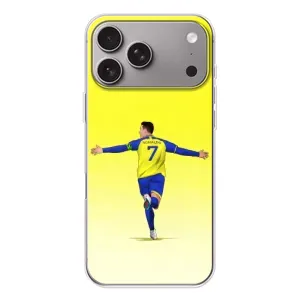 Чехол Криштиану Роналду для Apple iPhone 18 Pro Max (Криштиану Аль Наср)