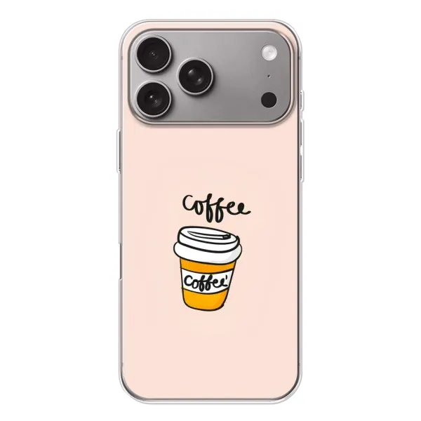 Чехол с рисунком «Кружка кофе» для Apple iPhone 18 Pro Max Чехол с рисунком «Кружка кофе» для Apple iPhone 18 Pro Max