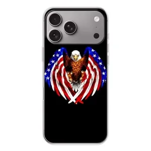 Чохол Прапор USA для Apple iPhone 18 Pro Max (Крила США)