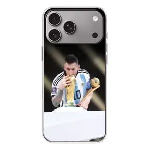 Чохли Лео Мессі Аргентина для Apple iPhone 18 Pro Max (Кубок Світу)