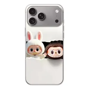 Чохол з принтом Лабубу для Apple iPhone 18 Pro Max (Фігурки Labubu)