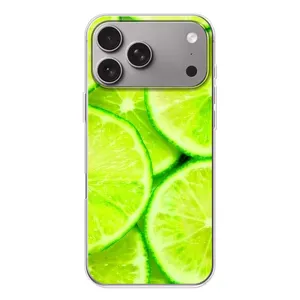 Чохол з зображенням смачної їжі для Apple iPhone 18 Pro Max (Лайм)