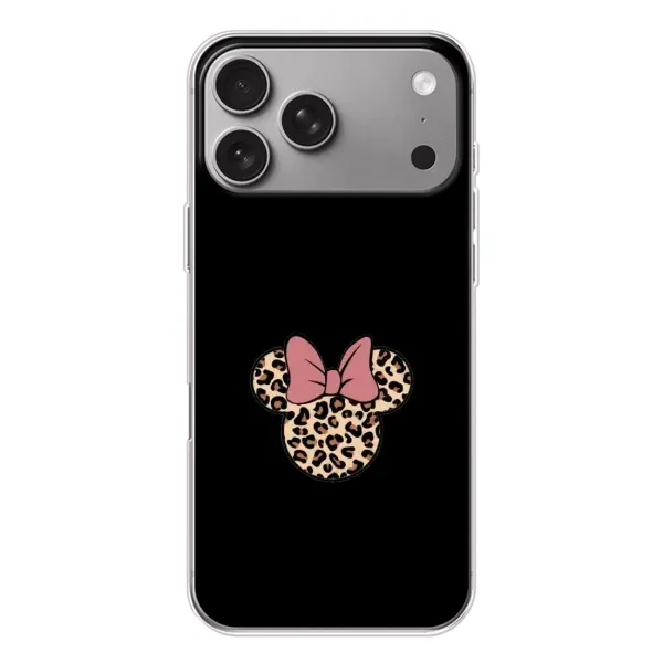 Чехол с рисунком «Леопардовая Минни» для Apple iPhone 18 Pro Max Чехол с рисунком «Леопардовая Минни» для Apple iPhone 18 Pro Max