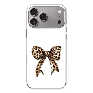 Чохол банти для Apple iPhone 18 Pro Max (Леопардовий бант)
