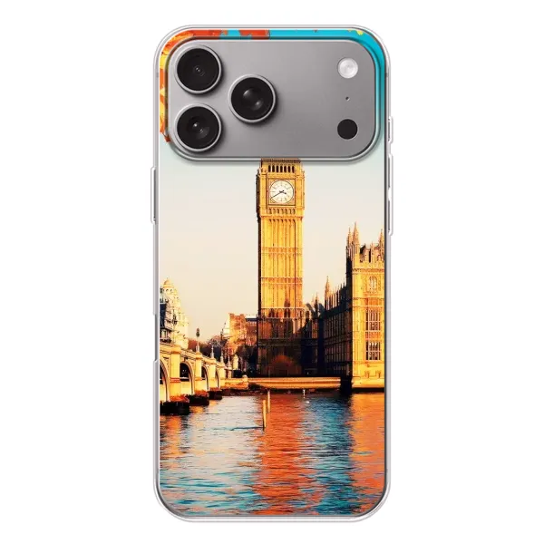 Чехол с рисунком «Летний Лондон» для Apple iPhone 18 Pro Max Чехол с рисунком «Летний Лондон» для Apple iPhone 18 Pro Max