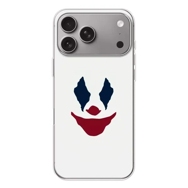 Чехол с рисунком «Лицо Джокера» для Apple iPhone 18 Pro Max Чехол с рисунком «Лицо Джокера» для Apple iPhone 18 Pro Max