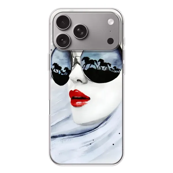 Чехол с рисунком «Любительница коней» для Apple iPhone 18 Pro Max Чехол с рисунком «Любительница коней» для Apple iPhone 18 Pro Max