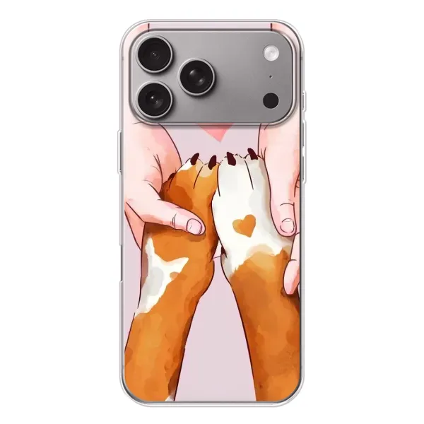 Чехол с рисунком «Любовь к собакам» для Apple iPhone 18 Pro Max Чехол с рисунком «Любовь к собакам» для Apple iPhone 18 Pro Max