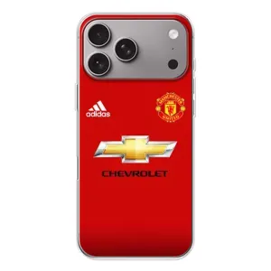 Силіконові Чохли з принтом Футбол на Apple iPhone 18 Pro Max (Man United)