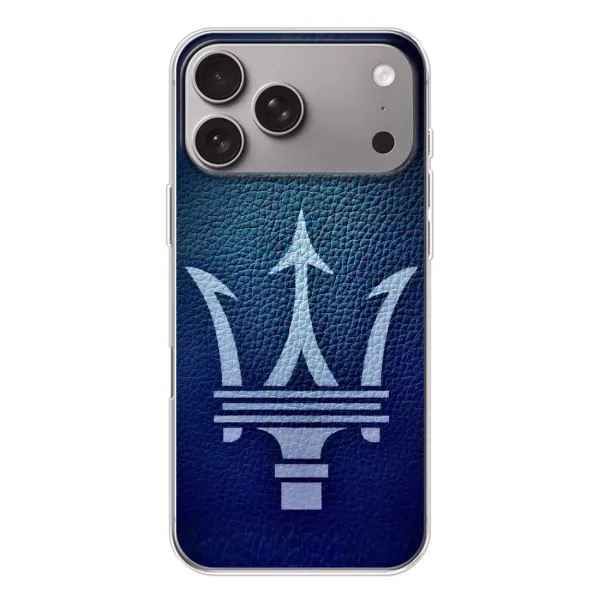 Чехол с рисунком «Лого Maserati» для Apple iPhone 18 Pro Max