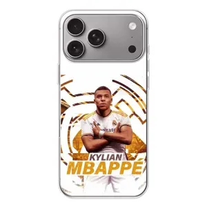 Чехол (TPU) с Футболистом на Apple iPhone 18 Pro Max (Мбаппе Реал)