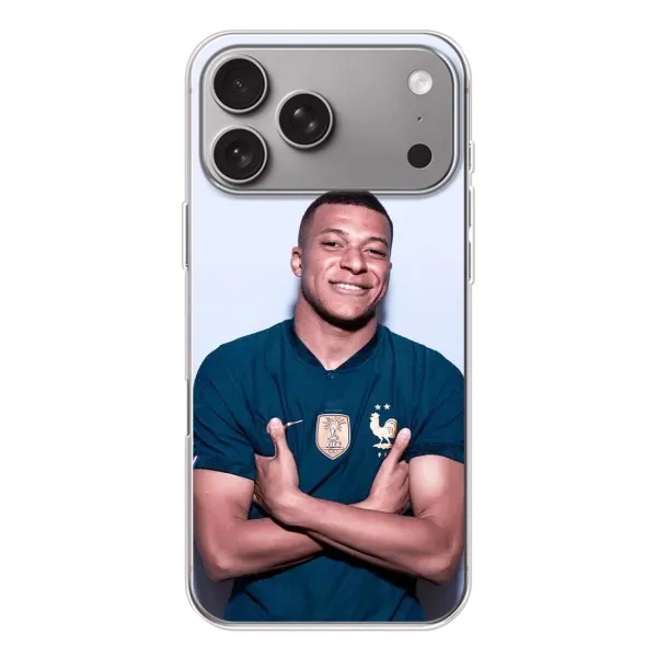 Чехол с рисунком «Мбаппешичка» для Apple iPhone 18 Pro Max Чехол с рисунком «Мбаппешичка» для Apple iPhone 18 Pro Max