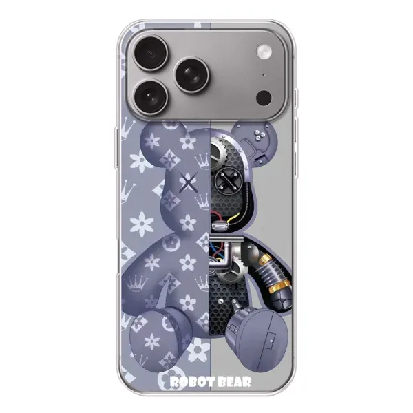 Чехол с рисунком «Медведь Louis Vuitton» для Apple iPhone 18 Pro Max