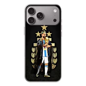 Чохли Лео Мессі Аргентина для Apple iPhone 18 Pro Max (Мессі король)