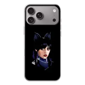 Чохол з картинкою Венсдей на Apple iPhone 18 Pro Max (Мила Венсдей)