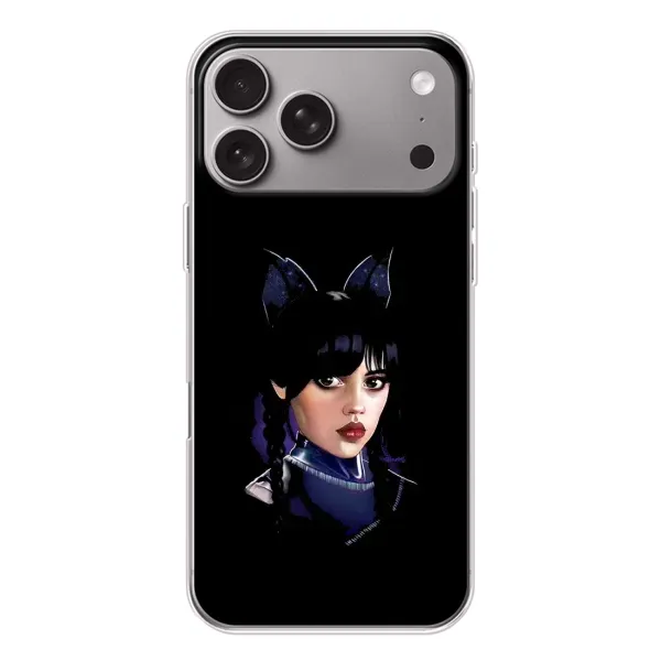 Чехол с рисунком «Милая Уэнсдей» для Apple iPhone 18 Pro Max Чехол с рисунком «Милая Уэнсдей» для Apple iPhone 18 Pro Max