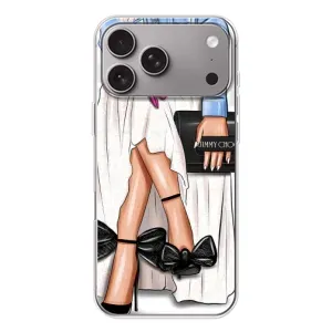 Силиконовый Чехол на Apple iPhone 18 Pro Max с картинкой Стильных Девушек (Мода)