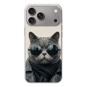 Чохол на тематику: Коти для Apple iPhone 18 Pro Max (Модний кіт)