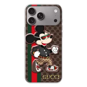 Чехлы Бренд GUCCI для Apple iPhone 18 Pro Max (Маус Гуччи)