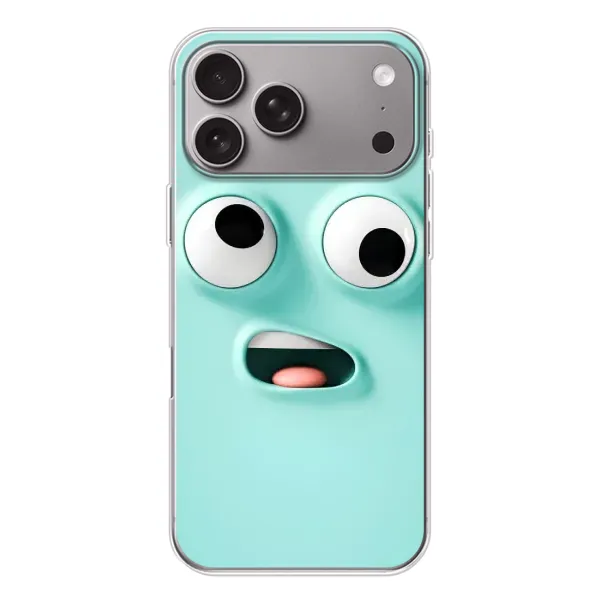 Чехол с рисунком «Забавное мятное лицо» для Apple iPhone 18 Pro Max Чехол с рисунком «Забавное мятное лицо» для Apple iPhone 18 Pro Max
