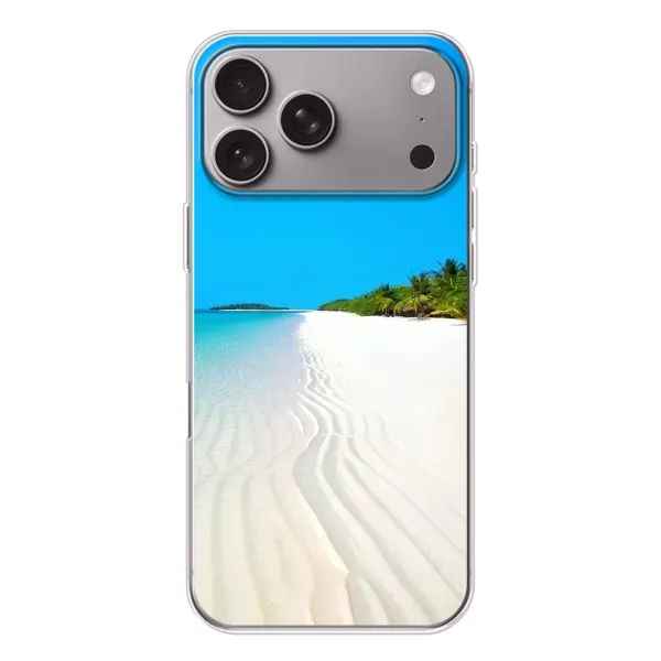 Чехол с рисунком «Море песок» для Apple iPhone 18 Pro Max Чехол с рисунком «Море песок» для Apple iPhone 18 Pro Max