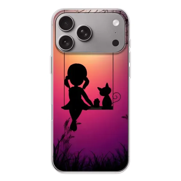 Чохол з малюнком «На гойдалці» для Apple iPhone 18 Pro Max Чохол з малюнком «На гойдалці» для Apple iPhone 18 Pro Max
