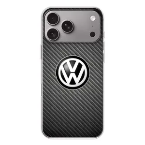 Чехол "Фольксваген" для Apple iPhone 18 Pro Max (На карбоне)