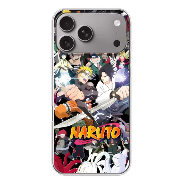 Чехол с рисунком «Наруто постер» для Apple iPhone 18 Pro Max Чехол с рисунком «Наруто постер» для Apple iPhone 18 Pro Max