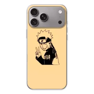 Чохли з принтом НАРУТО на Apple iPhone 18 Pro Max (Наруто Удзумакі)