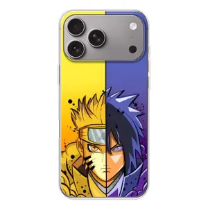 Купить Чохли на телефон з принтом Anime для Apple iPhone 18 Pro Max (Naruto Vs Sasuke)