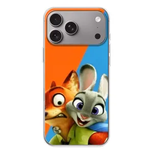 Чохли ЗООТРОПОЛІС для Apple iPhone 18 Pro Max (Нік і Хопс)