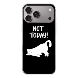 Бампер з зображенням Котиків для Епл Айфон 18 Про Макс (Not Today)
