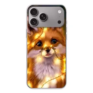 Чохол з Лисичкою для Apple iPhone 18 Pro Max (Новорічне лисеня)