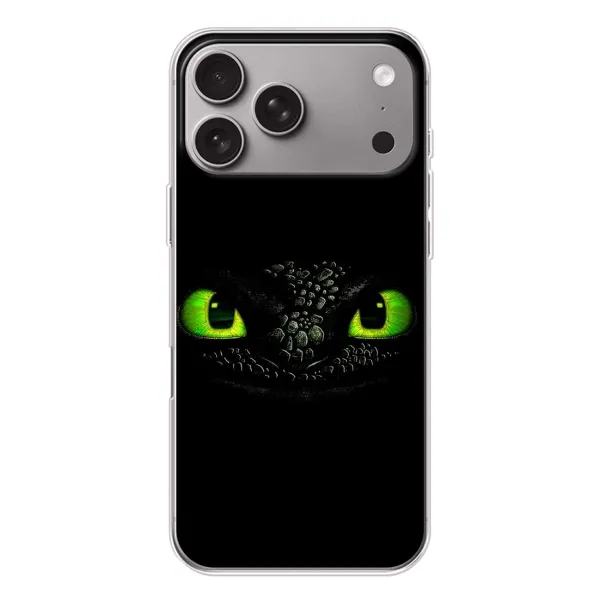 Чехол с рисунком «Глаза Беззубика» для Apple iPhone 18 Pro Max Чехол с рисунком «Глаза Беззубика» для Apple iPhone 18 Pro Max