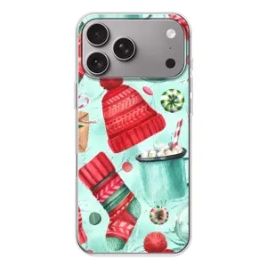 Чехол Санта Клаус для Apple iPhone 18 Pro Max (Одежда)