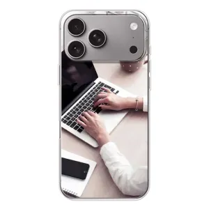 Силиконовый бампер (Работники) на Apple iPhone 18 Pro Max (Офисный работник)