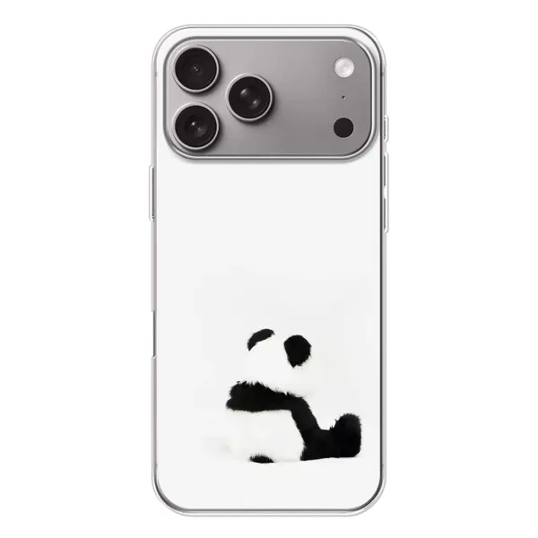 Чехол с рисунком «Панда обиделся» для Apple iPhone 18 Pro Max Чехол с рисунком «Панда обиделся» для Apple iPhone 18 Pro Max