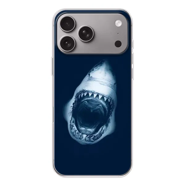 Чехол с рисунком «Пасть Акулы» для Apple iPhone 18 Pro Max Чехол с рисунком «Пасть Акулы» для Apple iPhone 18 Pro Max