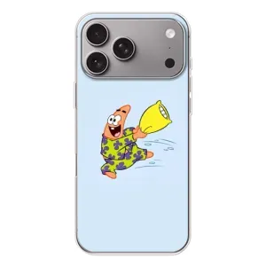 Чохли з Патріком на Apple iPhone 18 Pro Max (Патрік із подушкою)