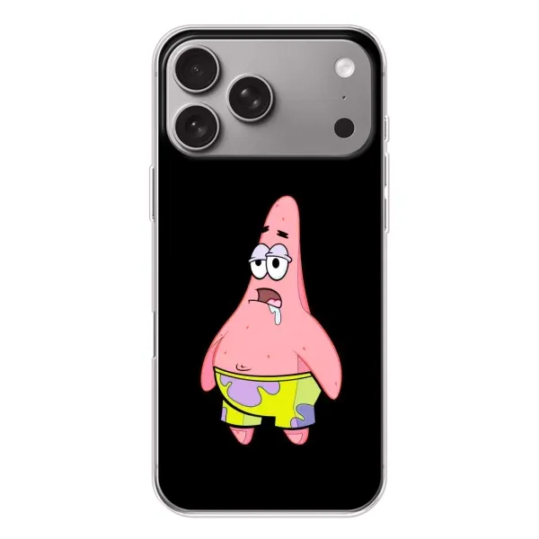 Чохол з малюнком «Патрік завис» для Apple iPhone 18 Pro Max Чохол з малюнком «Патрік завис» для Apple iPhone 18 Pro Max