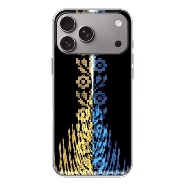 Чехол с рисунком «Патриотическая вышиванка» для Apple iPhone 18 Pro Max Чехол с рисунком «Патриотическая вышиванка» для Apple iPhone 18 Pro Max
