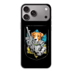 Чохол з принтом для Apple iPhone 18 Pro Max (Патрон Воїн)