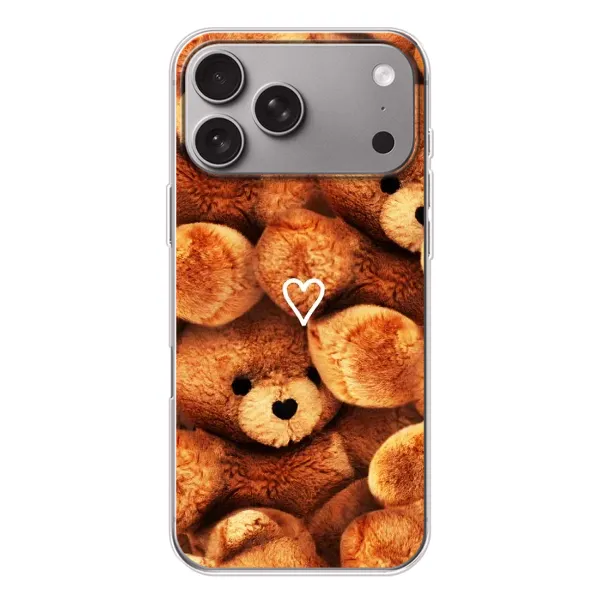 Чехол с рисунком «Плюшевый медвеженок» для Apple iPhone 18 Pro Max