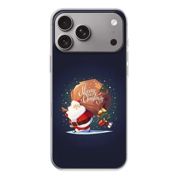 Чехол с рисунком «Подарки от Санты» для Apple iPhone 18 Pro Max Чехол с рисунком «Подарки от Санты» для Apple iPhone 18 Pro Max