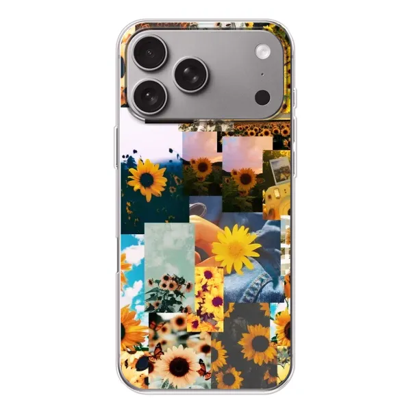 Чехол с рисунком «Подсолнуховый дизайн» для Apple iPhone 18 Pro Max Чехол с рисунком «Подсолнуховый дизайн» для Apple iPhone 18 Pro Max